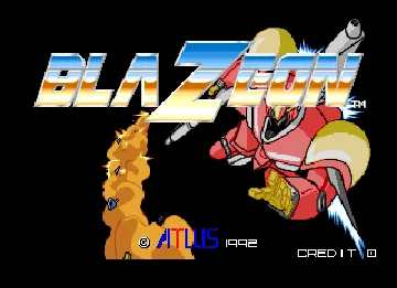 Blaze On (Japan) screen shot title